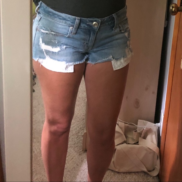 American Eagle Super Low Rise Shortie Size 2 - Picture 4 of 6
